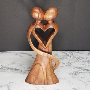 Hand Carved Novica Wooden Sculpture